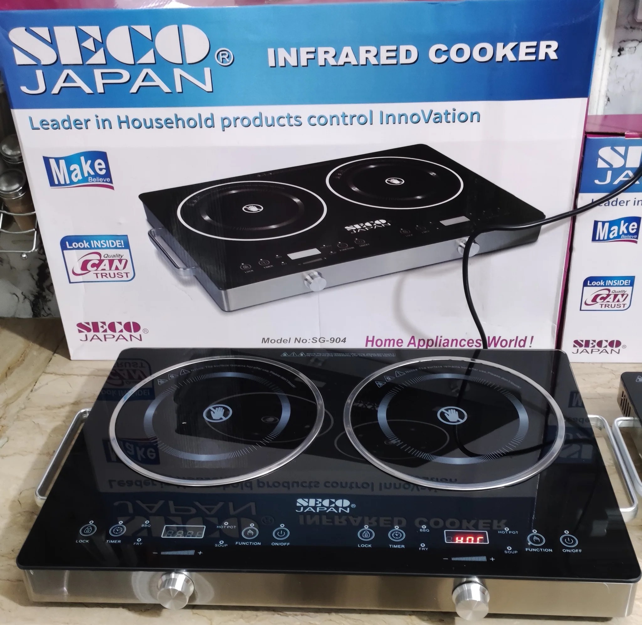 SG 904 : SECO DOUBLE HOTPLATE 